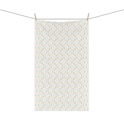 Cactus Print Tea Towels, Western Decor, Natural Cotton Dish Towels, Gift for Home, Rustic Farmhouse Style