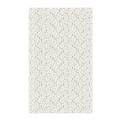 Cactus Print Tea Towels, Western Decor, Natural Cotton Dish Towels, Gift for Home, Rustic Farmhouse Style